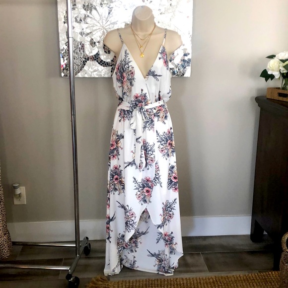 Summer of 💗 love Medium Floral Summer Dress - Picture 1 of 8